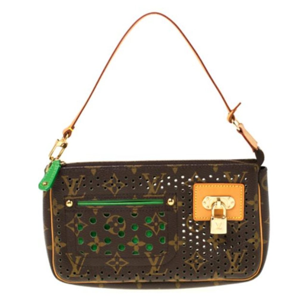 Louis Vuitton Pochette Mark Jacobs Perforated gree